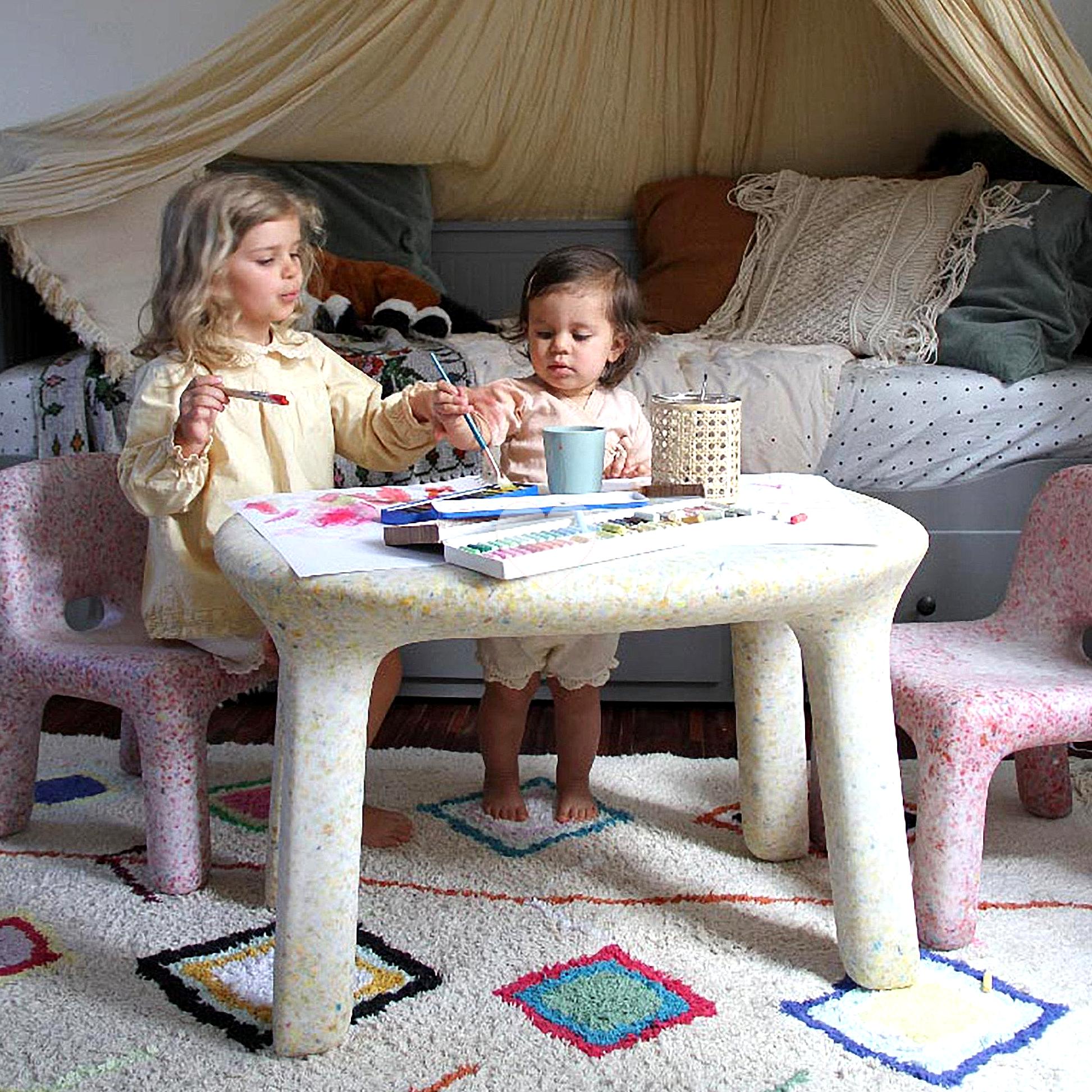 Eco-friendly toddler furniture in nursery
